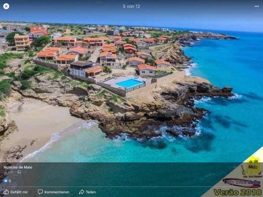 Вилла Casita Solemar Direkt Am Atlantik Calheta Экстерьер фото